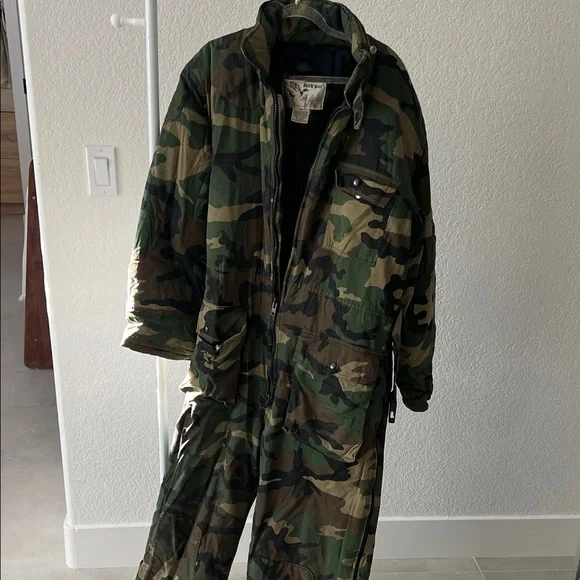Duck Bag Camo Onesie Jumpsuit Coveralls - Picture 9 of 9